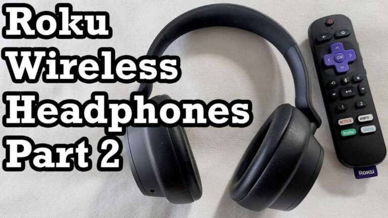 How To Connect Smart Roku TV To Wireless Headphones