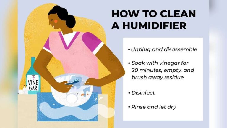How to Clean And Disinfect a Humidifier: Easy Steps for Fresh Air