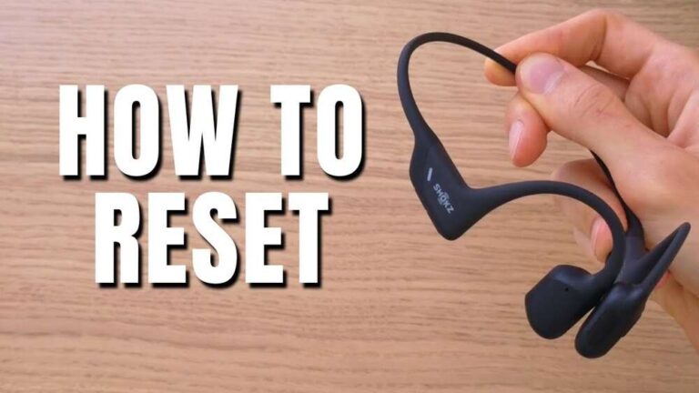 How to Reset Shokz Headphones: Quick and Easy Guide